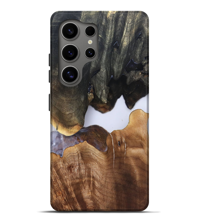 Galaxy S25 Ultra Wood Live Edge Phone Case - Simone (Clear, 827231)