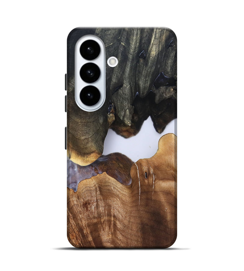 Galaxy S26 Wood Live Edge Phone Case - Simone (Clear, 827231)