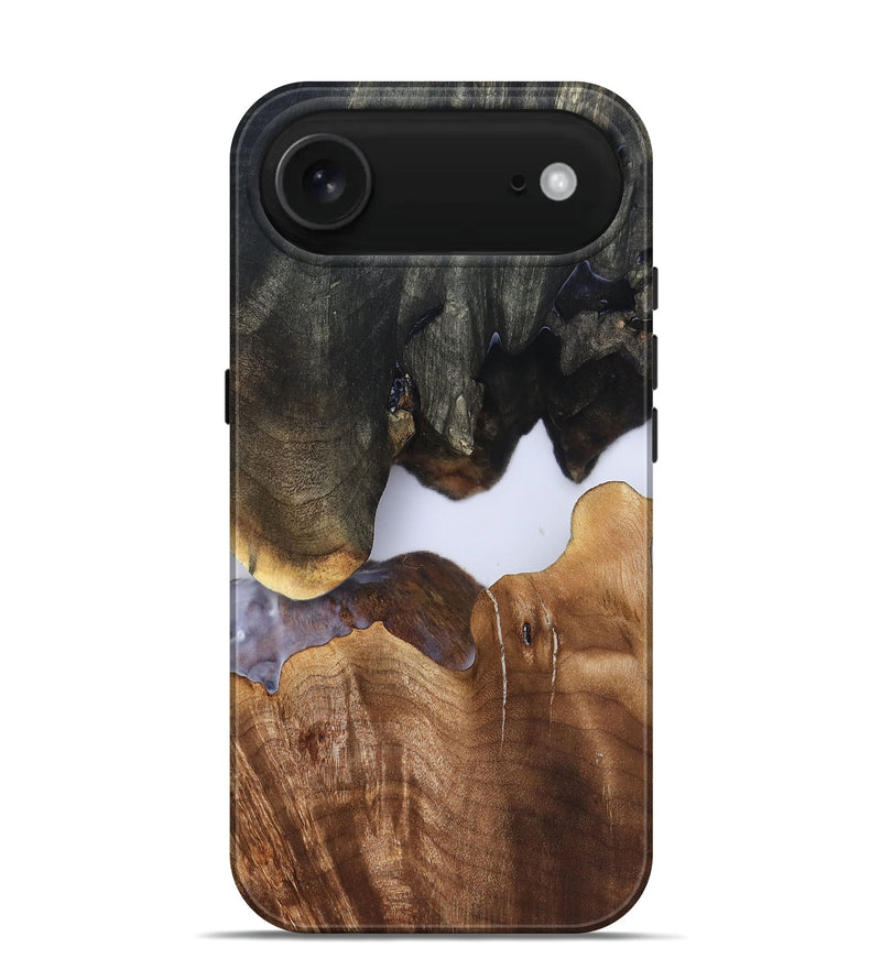iPhone 17 Air Wood Live Edge Phone Case - Simone (Clear, 827231)
