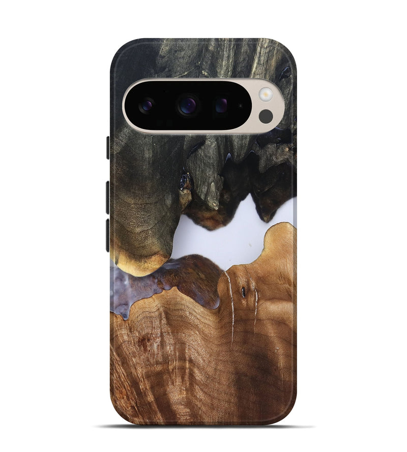 Pixel 10 Wood Live Edge Phone Case - Simone (Clear, 827231)