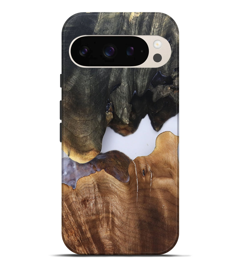 Pixel 10 Pro XL Wood Live Edge Phone Case - Simone (Clear, 827231)
