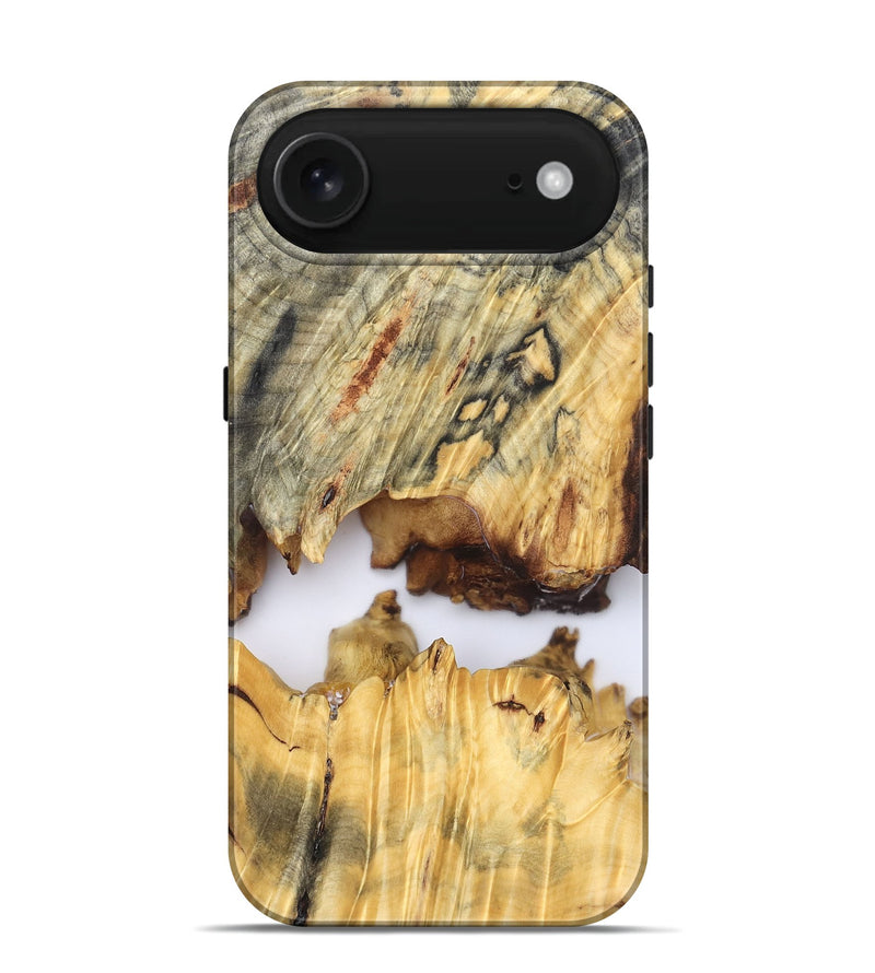 iPhone 17 Air Wood Live Edge Phone Case - Kip (Clear, 827232)