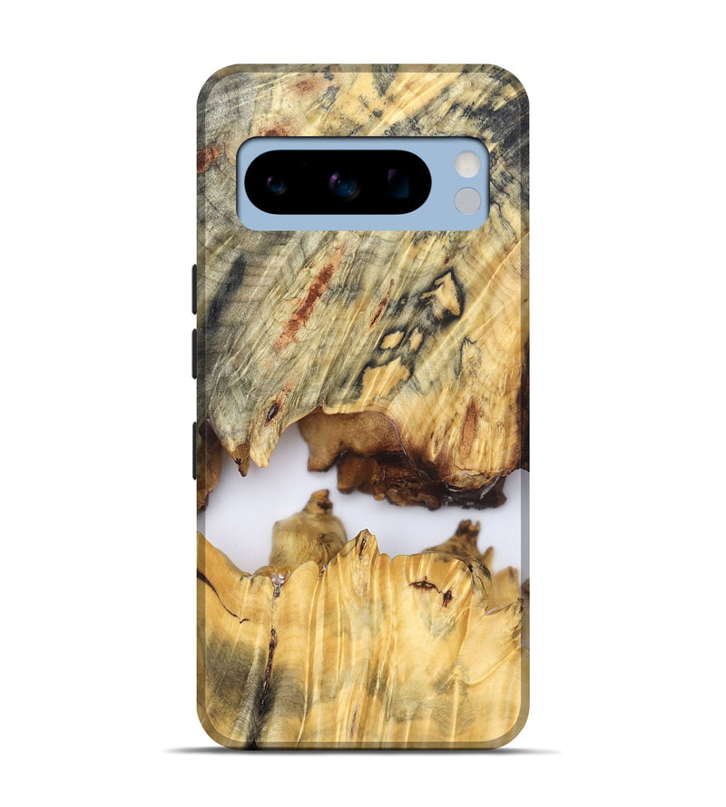 Pixel 8 Pro Wood Live Edge Phone Case - Kip (Clear, 827232)