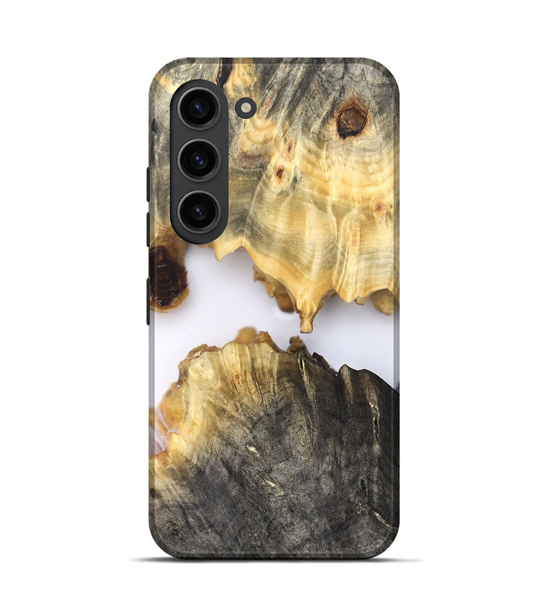 Galaxy S23 Wood Live Edge Phone Case - Gina (Clear, 827234)