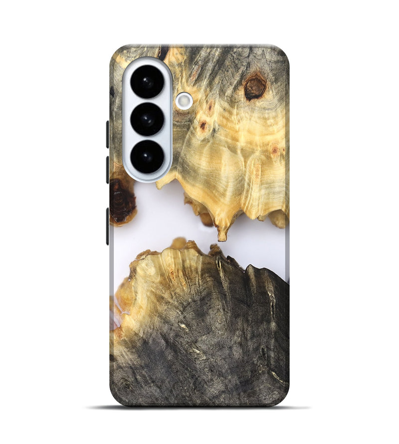 Galaxy S26 Wood Live Edge Phone Case - Gina (Clear, 827234)