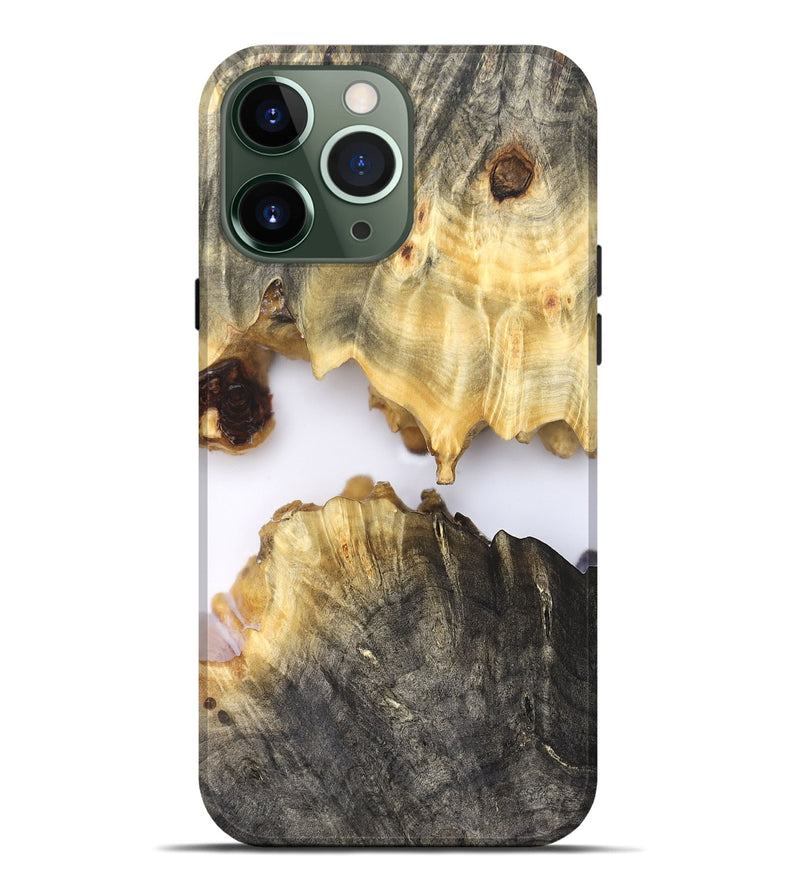 iPhone 13 Pro Max Wood Live Edge Phone Case - Gina (Clear, 827234)
