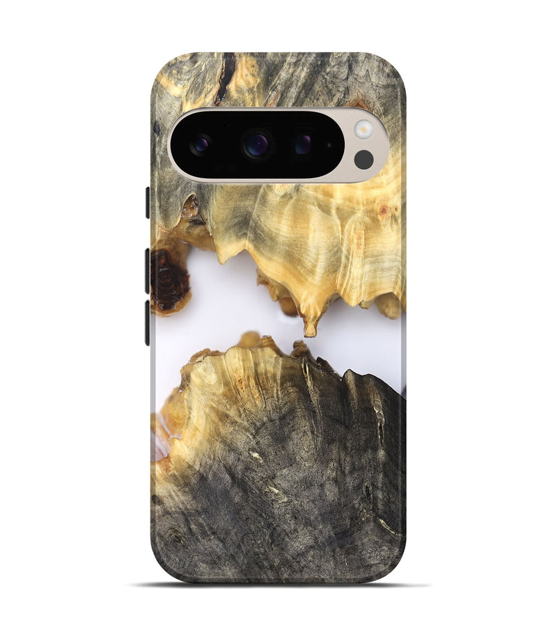 Pixel 10 Wood Live Edge Phone Case - Gina (Clear, 827234)