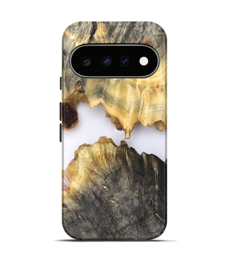 Pixel 11 Wood Live Edge Phone Case - Gina (Clear, 827234)