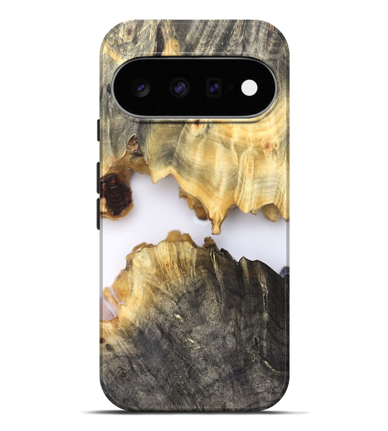 Pixel 11 Pro XL Wood Live Edge Phone Case - Gina (Clear, 827234)