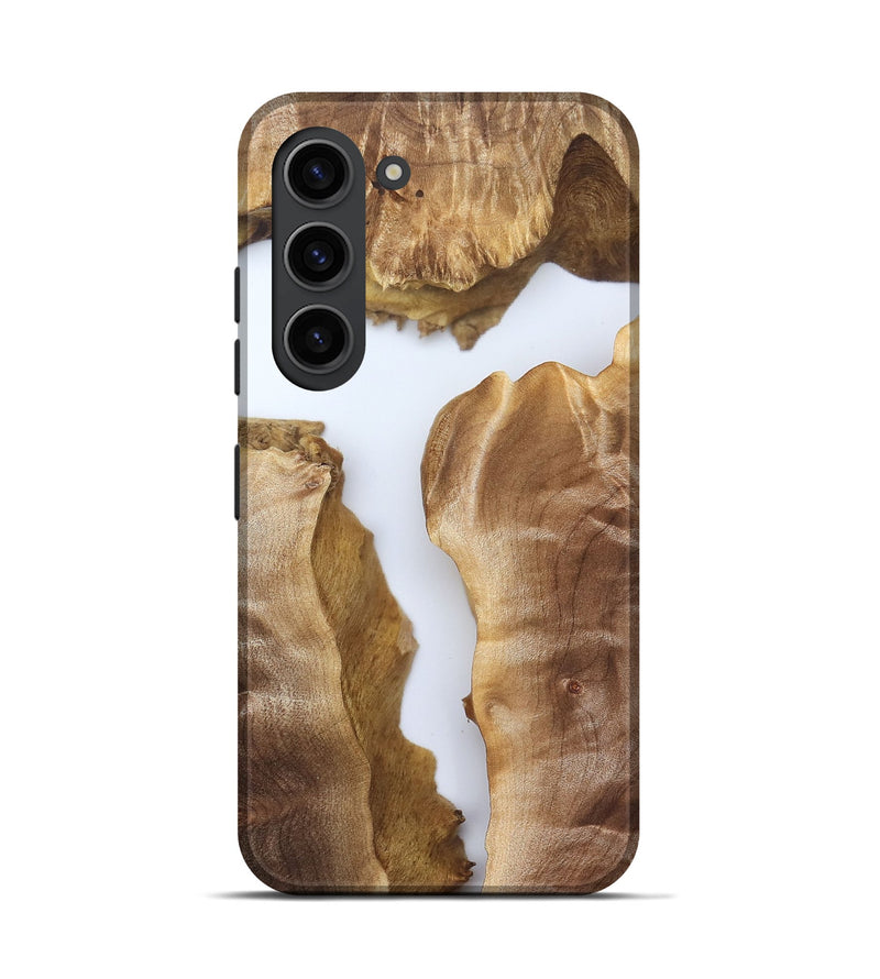 Galaxy S23 Wood Live Edge Phone Case - Henery (Clear, 827236)