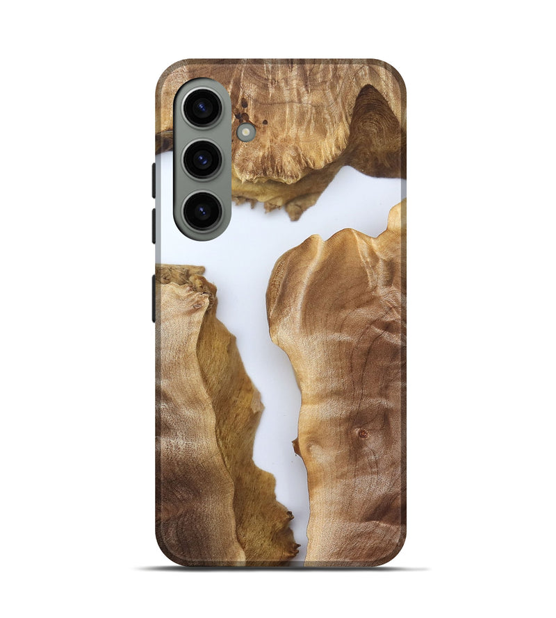 Galaxy S24 Wood Live Edge Phone Case - Henery (Clear, 827236)