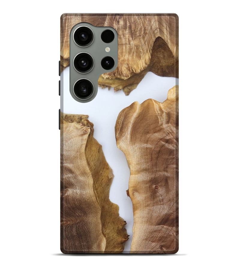 Galaxy S24 Ultra Wood Live Edge Phone Case - Henery (Clear, 827236)