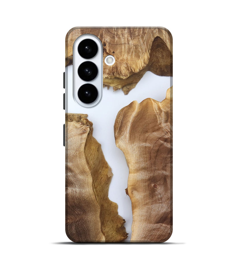 Galaxy S26 Wood Live Edge Phone Case - Henery (Clear, 827236)