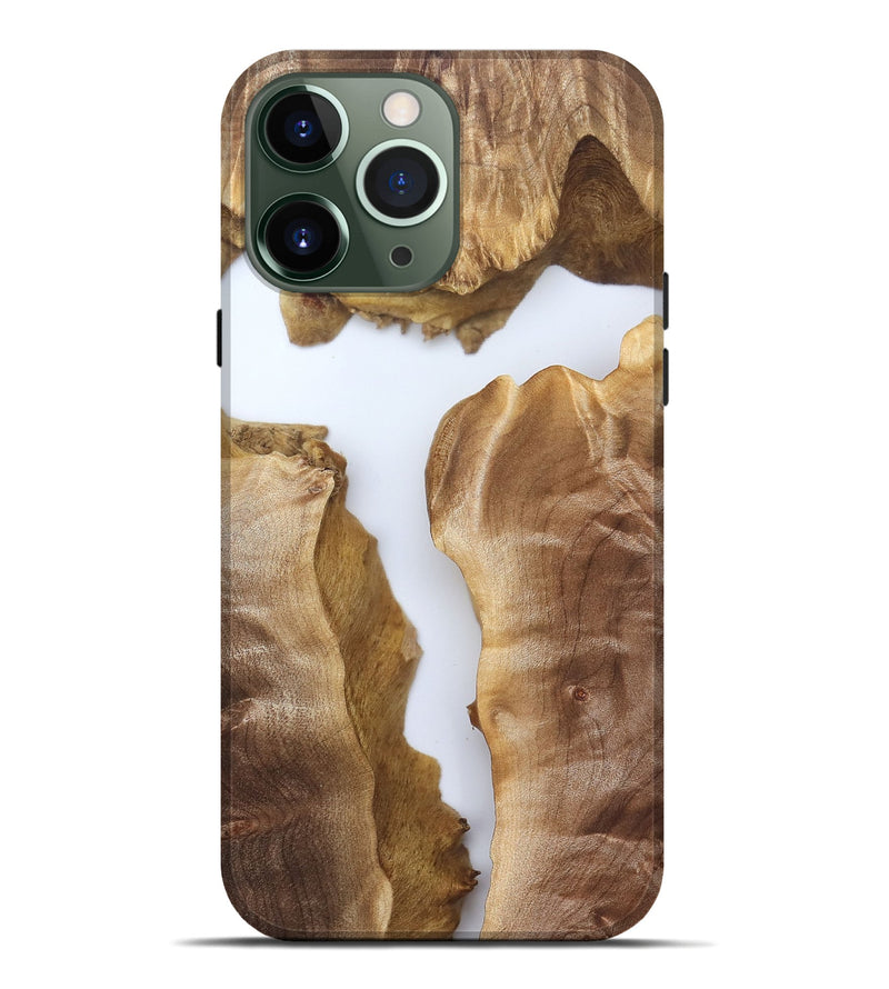 iPhone 13 Pro Max Wood Live Edge Phone Case - Henery (Clear, 827236)