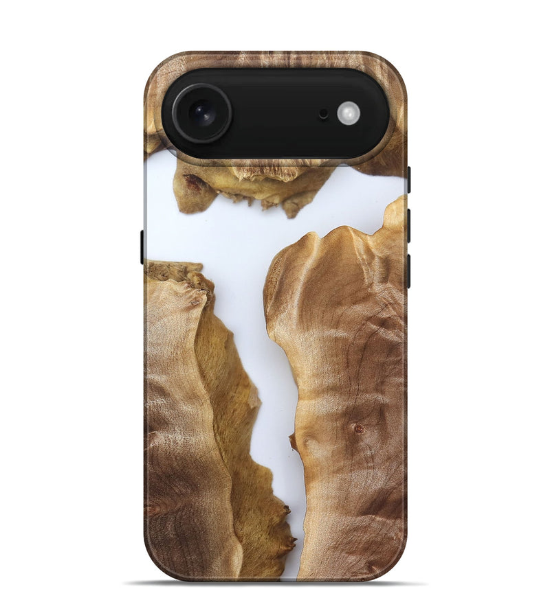 iPhone 17 Air Wood Live Edge Phone Case - Henery (Clear, 827236)