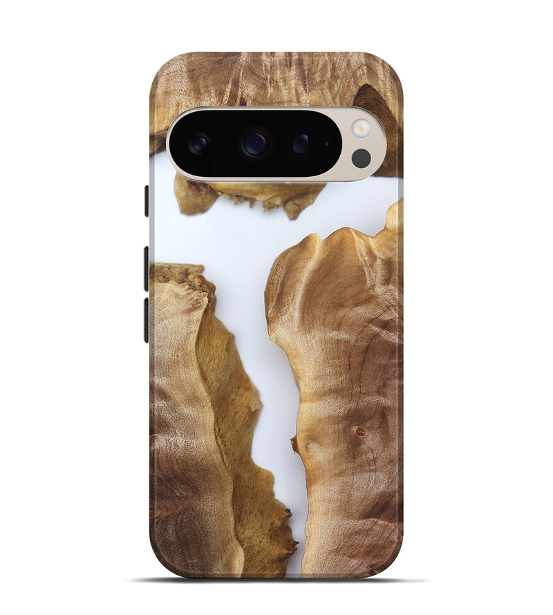 Pixel 10 Pro Wood Live Edge Phone Case - Henery (Clear, 827236)