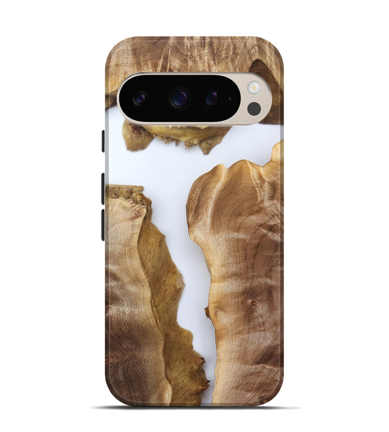 Pixel 9 Wood Live Edge Phone Case - Henery (Clear, 827236)