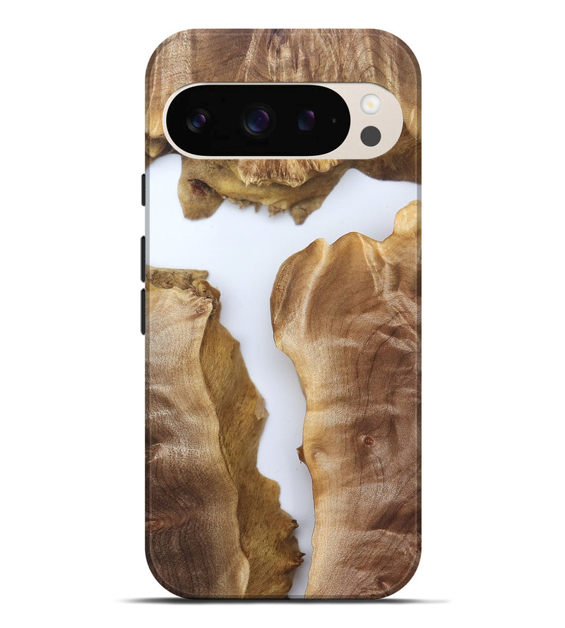 Pixel 9 Pro XL Wood Live Edge Phone Case - Henery (Clear, 827236)