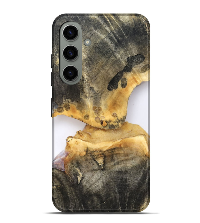 Galaxy S24 Plus Wood Live Edge Phone Case - Bishop (Clear, 827237)