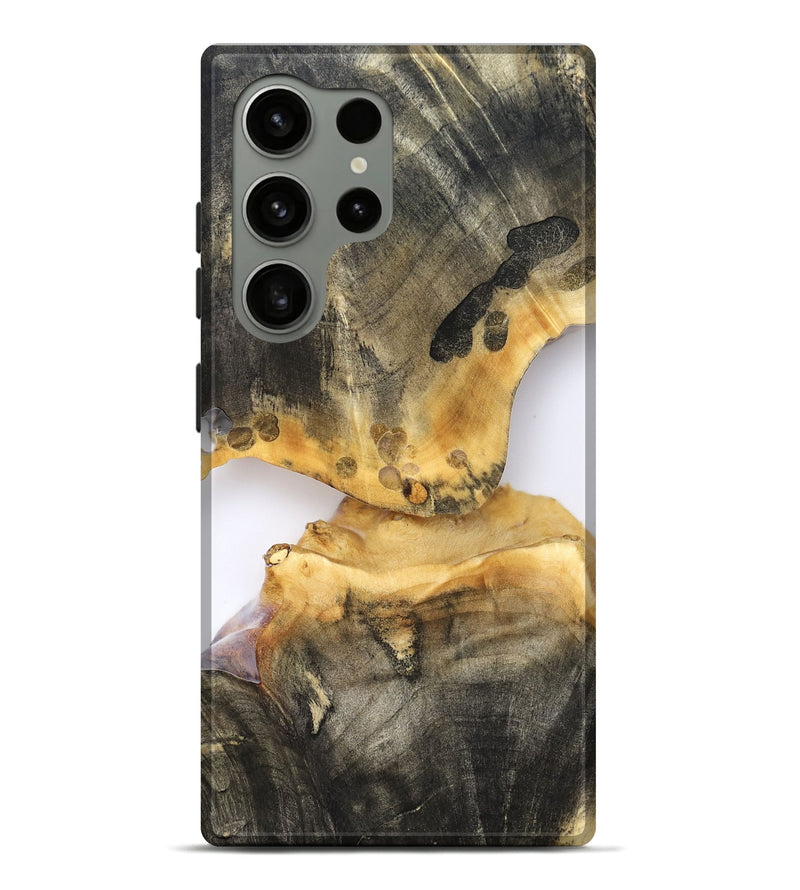 Galaxy S24 Ultra Wood Live Edge Phone Case - Bishop (Clear, 827237)