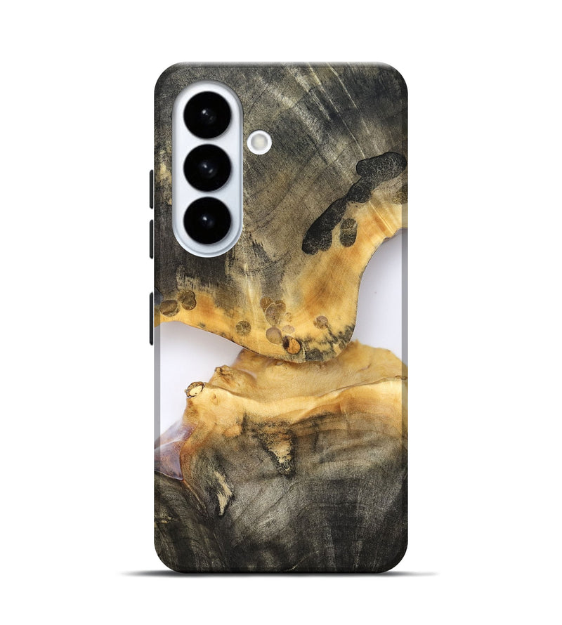 Galaxy S26 Wood Live Edge Phone Case - Bishop (Clear, 827237)