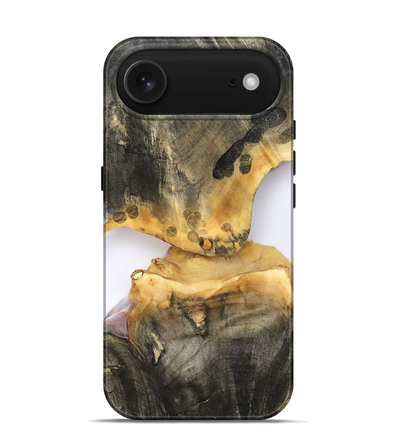 iPhone 17 Air Wood Live Edge Phone Case - Bishop (Clear, 827237)