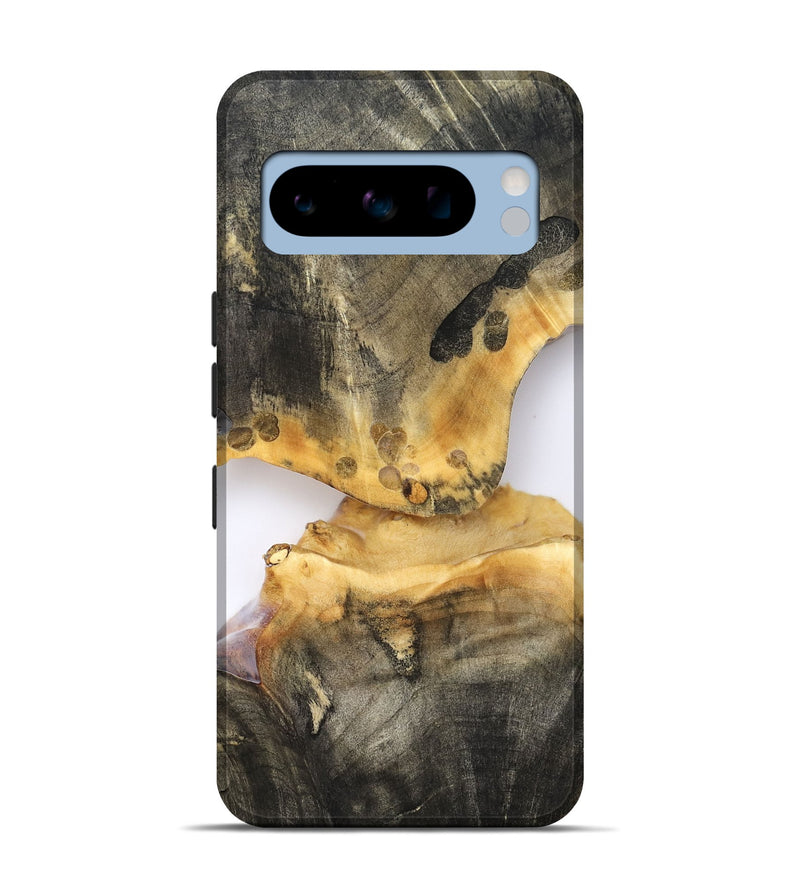 Pixel 8 Pro Wood Live Edge Phone Case - Bishop (Clear, 827237)