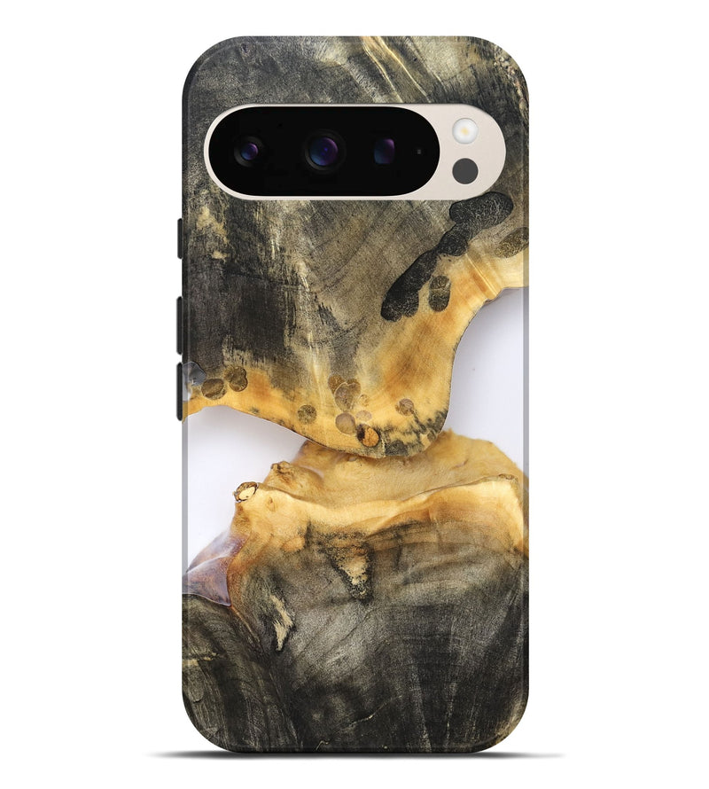 Pixel 9 Pro XL Wood Live Edge Phone Case - Bishop (Clear, 827237)