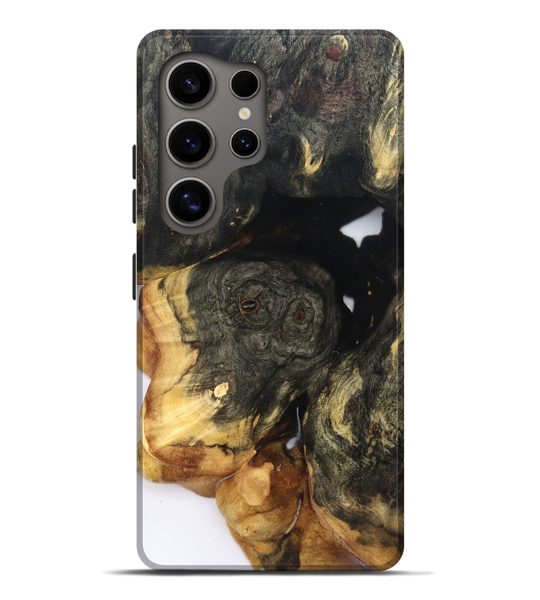 Galaxy S25 Ultra Wood Live Edge Phone Case - Davon (Clear, 827238)