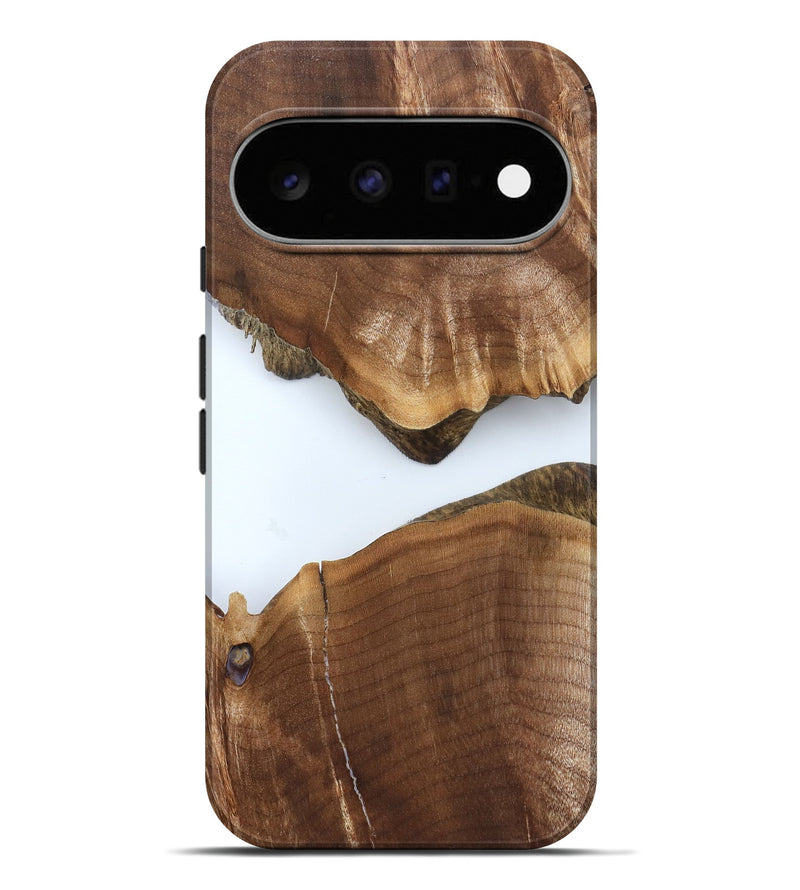 Pixel 11 Pro XL Wood Live Edge Phone Case - Matteo (Clear, 827241)