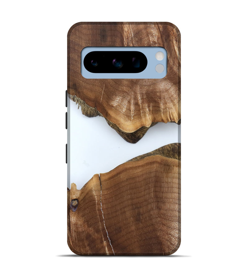 Pixel 8 Pro Wood Live Edge Phone Case - Matteo (Clear, 827241)