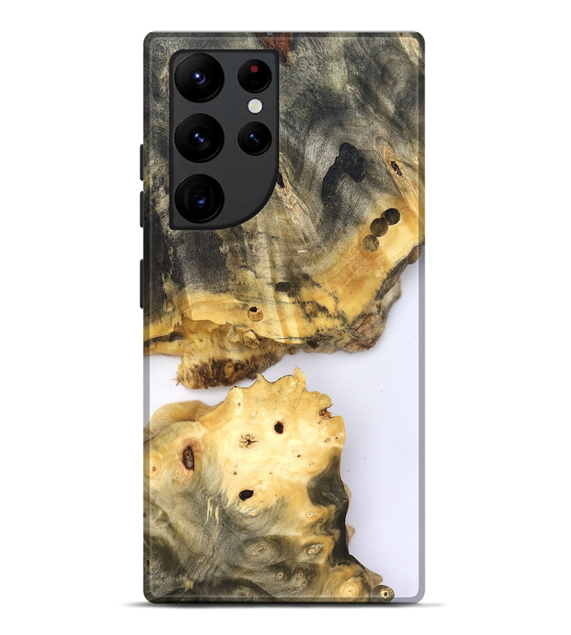 Galaxy S22 Ultra Wood Live Edge Phone Case - Rayden (Clear, 827243)