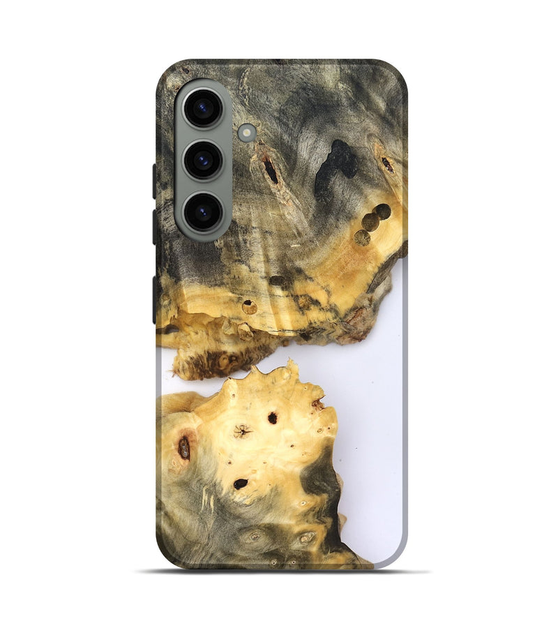 Galaxy S24 Wood Live Edge Phone Case - Rayden (Clear, 827243)