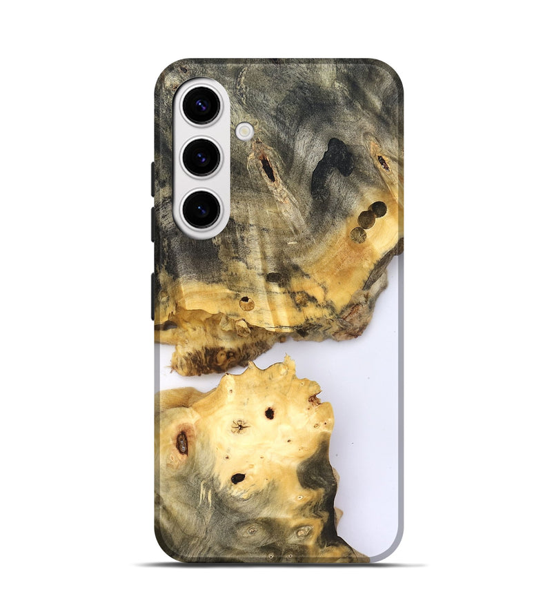 Galaxy S25 Wood Live Edge Phone Case - Rayden (Clear, 827243)