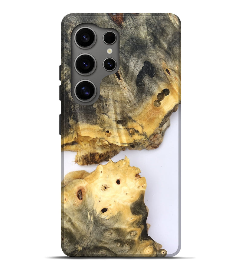 Galaxy S25 Ultra Wood Live Edge Phone Case - Rayden (Clear, 827243)