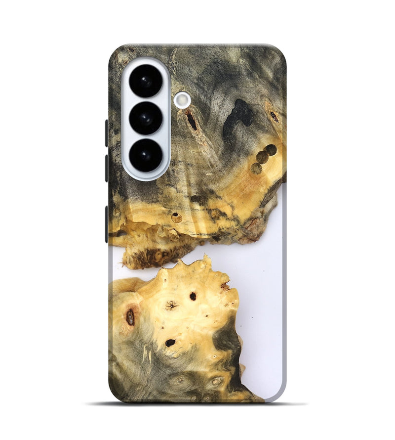 Galaxy S26 Wood Live Edge Phone Case - Rayden (Clear, 827243)