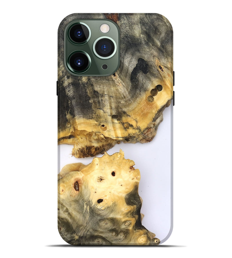 iPhone 13 Pro Max Wood Live Edge Phone Case - Rayden (Clear, 827243)