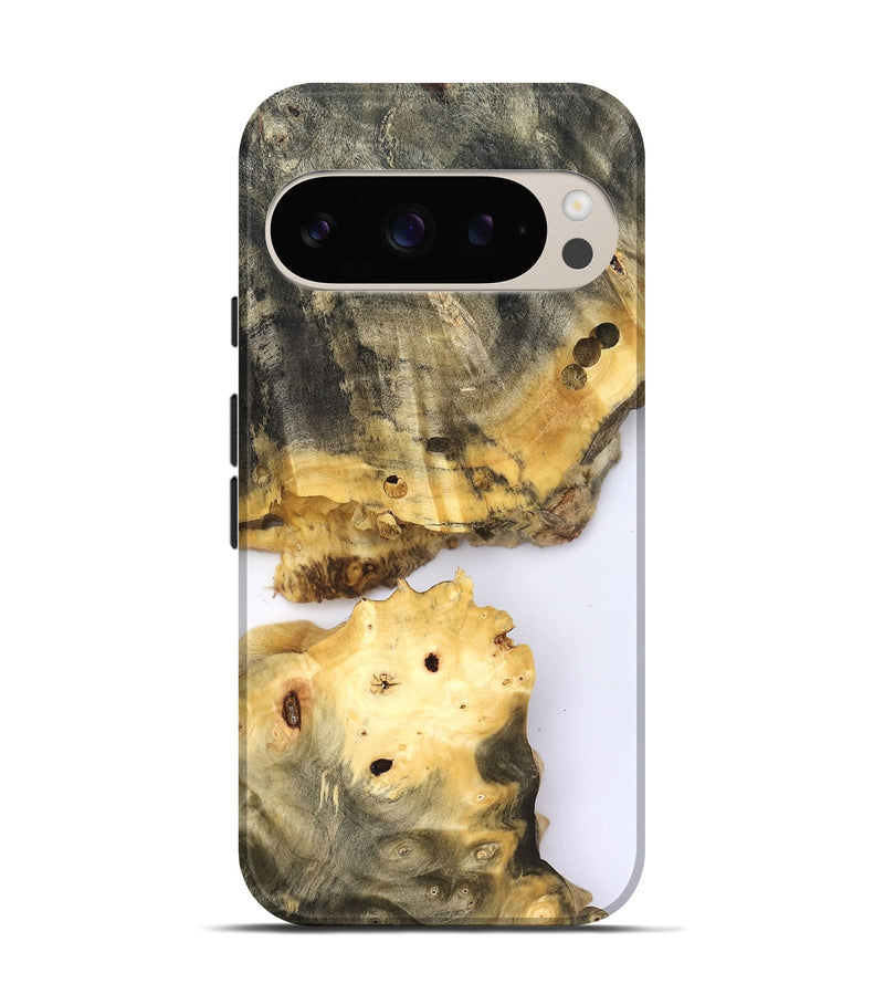 Pixel 10 Pro Wood Live Edge Phone Case - Rayden (Clear, 827243)