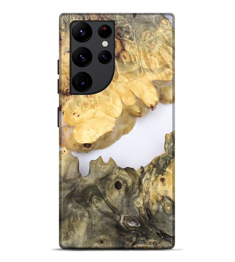 Galaxy S22 Ultra Wood Live Edge Phone Case - Rashida (Clear, 827245)