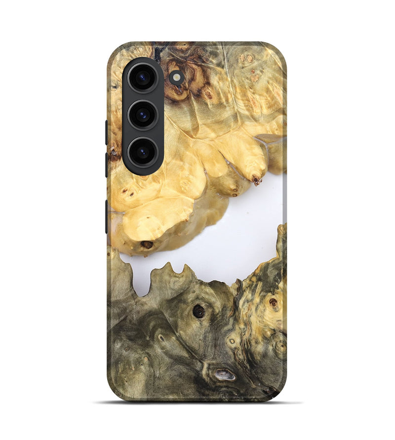 Galaxy S23 Wood Live Edge Phone Case - Rashida (Clear, 827245)