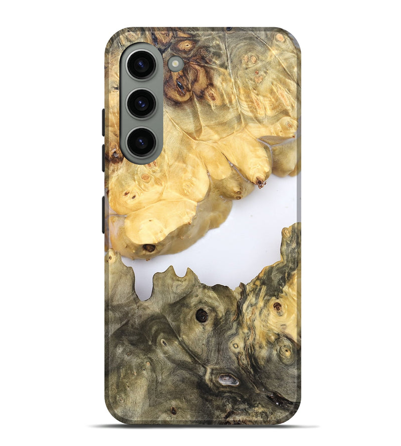 Galaxy S23 Plus Wood Live Edge Phone Case - Rashida (Clear, 827245)