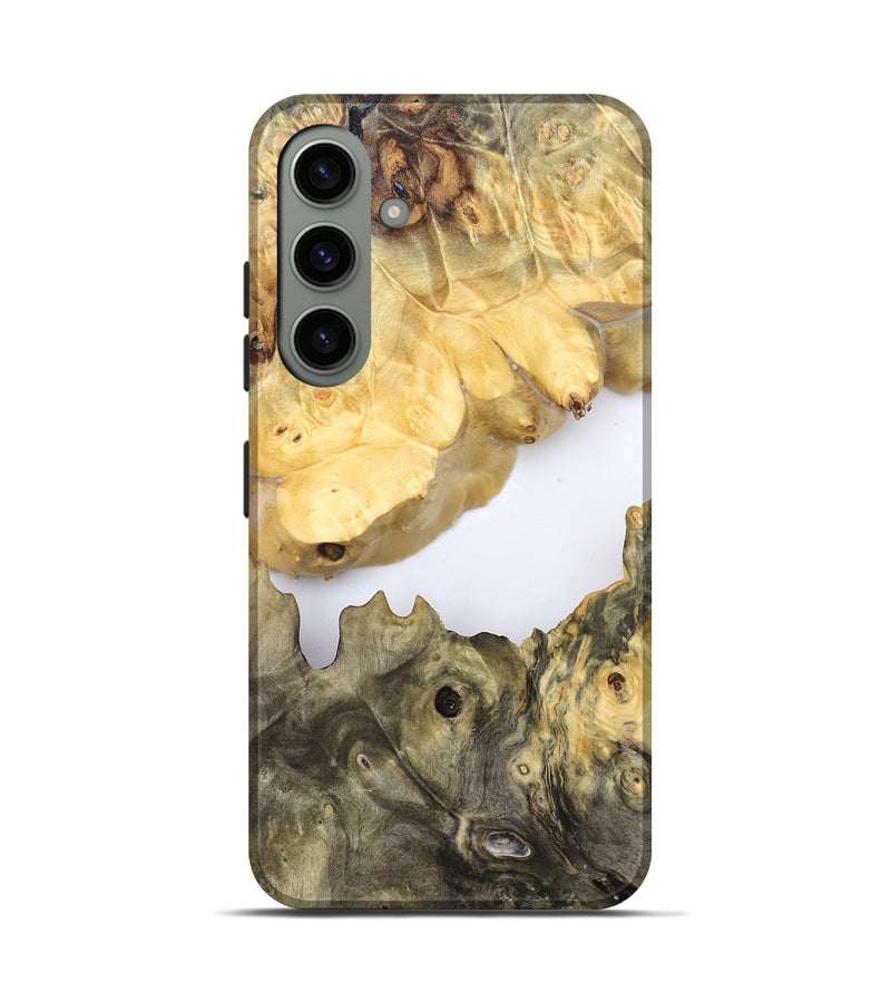 Galaxy S24 Wood Live Edge Phone Case - Rashida (Clear, 827245)