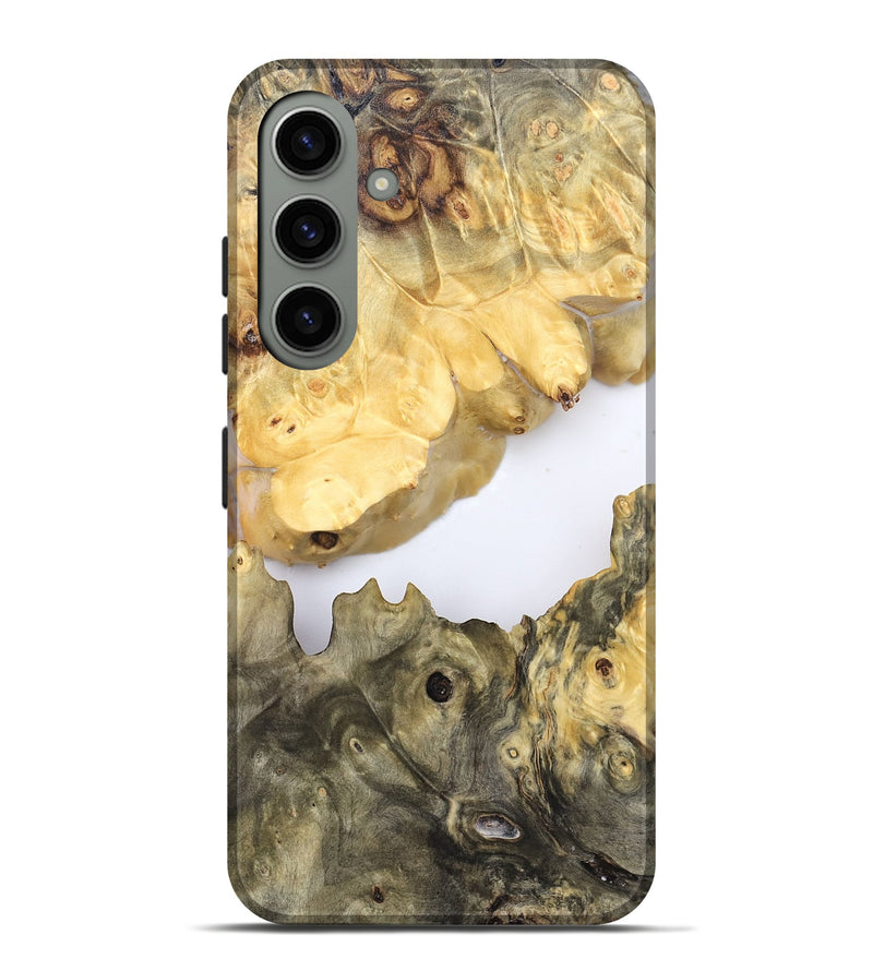 Galaxy S24 Plus Wood Live Edge Phone Case - Rashida (Clear, 827245)