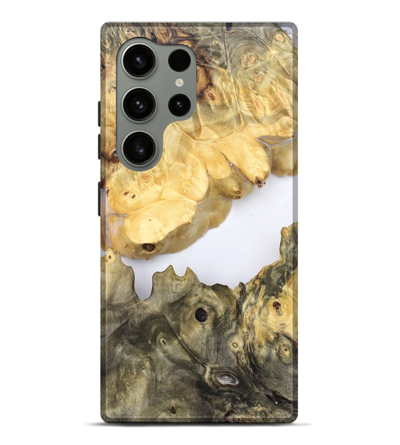 Galaxy S24 Ultra Wood Live Edge Phone Case - Rashida (Clear, 827245)