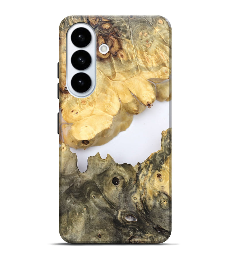 Galaxy S26 Plus Wood Live Edge Phone Case - Rashida (Clear, 827245)