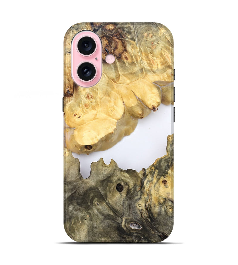 iPhone 17 Wood Live Edge Phone Case - Rashida (Clear, 827245)