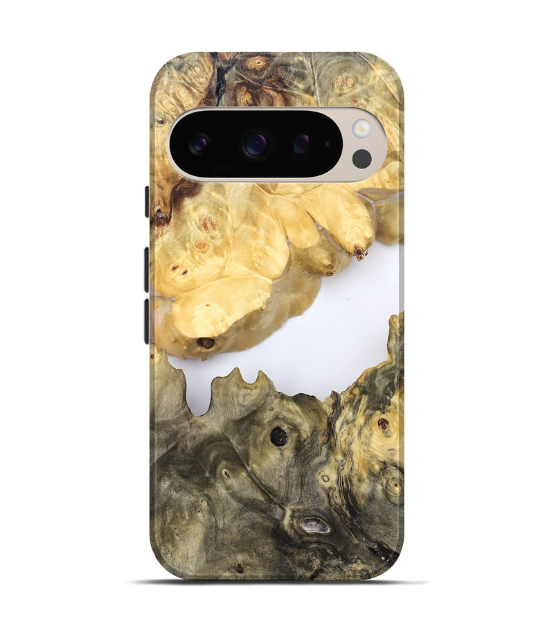 Pixel 10 Pro Wood Live Edge Phone Case - Rashida (Clear, 827245)