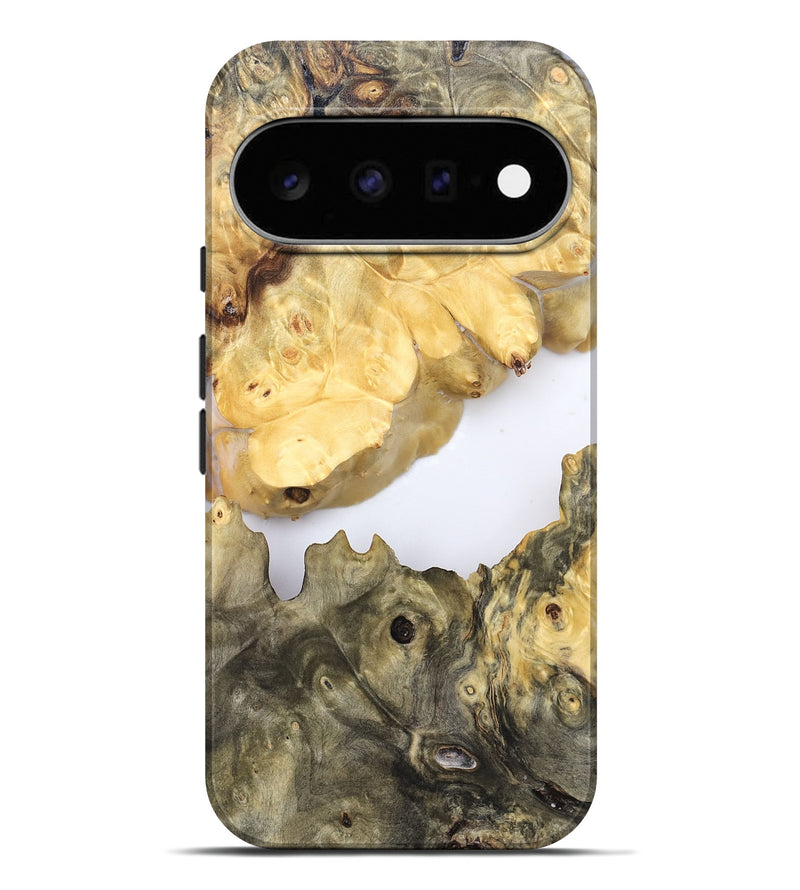 Pixel 11 Pro XL Wood Live Edge Phone Case - Rashida (Clear, 827245)