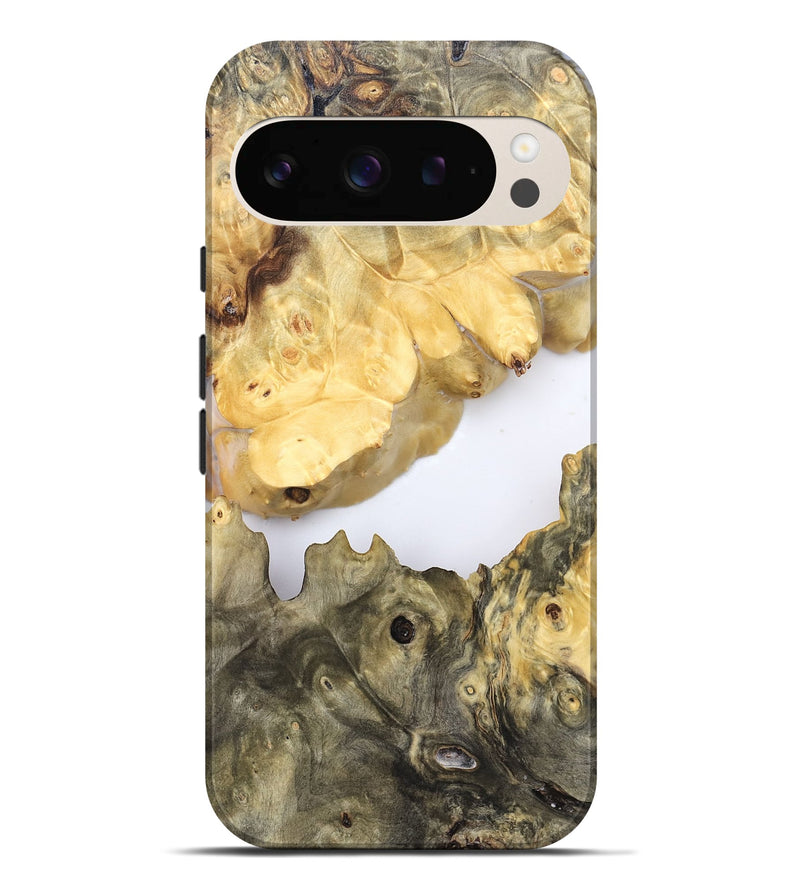 Pixel 9 Pro XL Wood Live Edge Phone Case - Rashida (Clear, 827245)