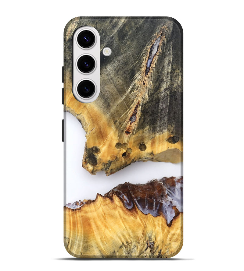 Galaxy S25 Plus Wood Live Edge Phone Case - Maybell (Clear, 827246)